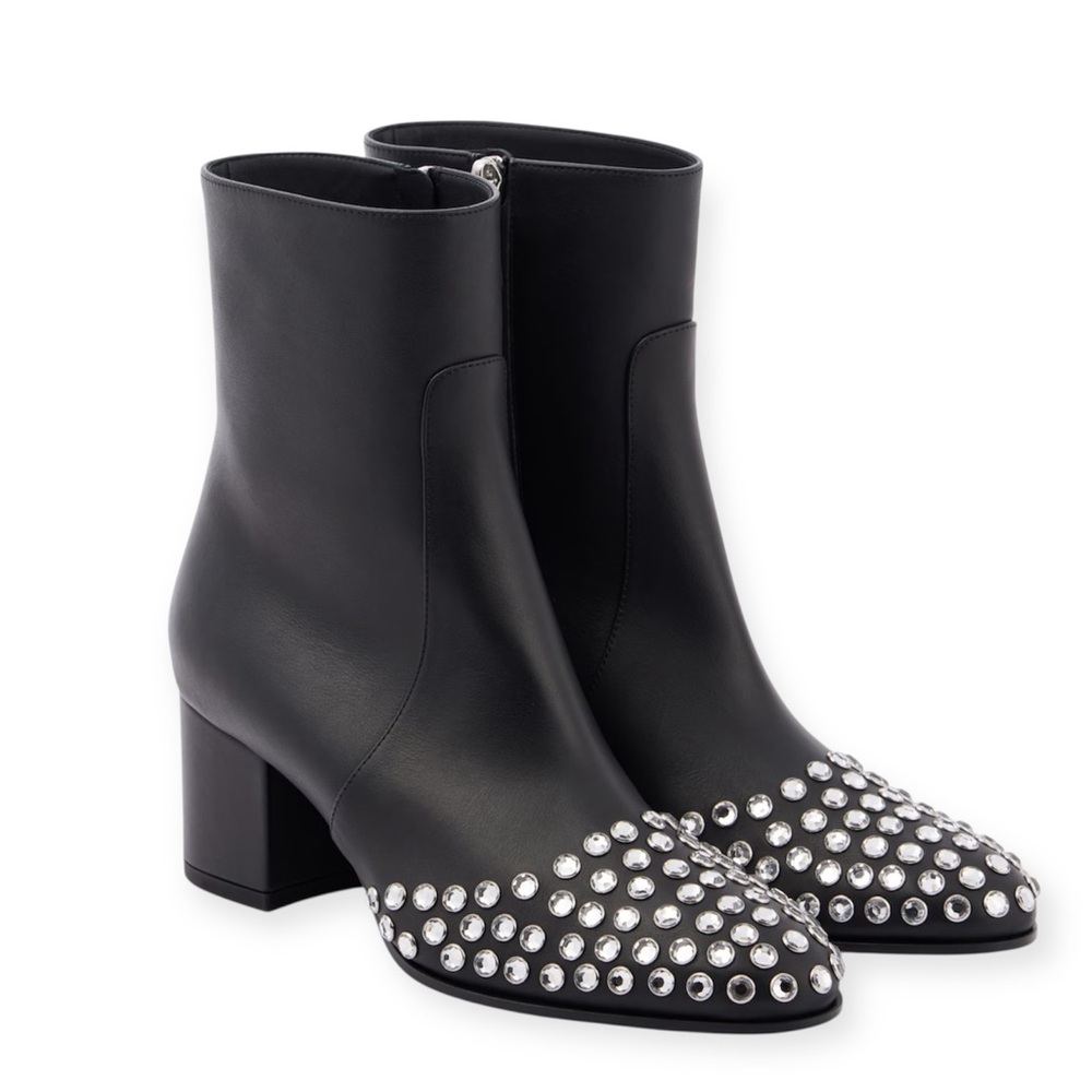 ALAIA Studded Ankle Boots